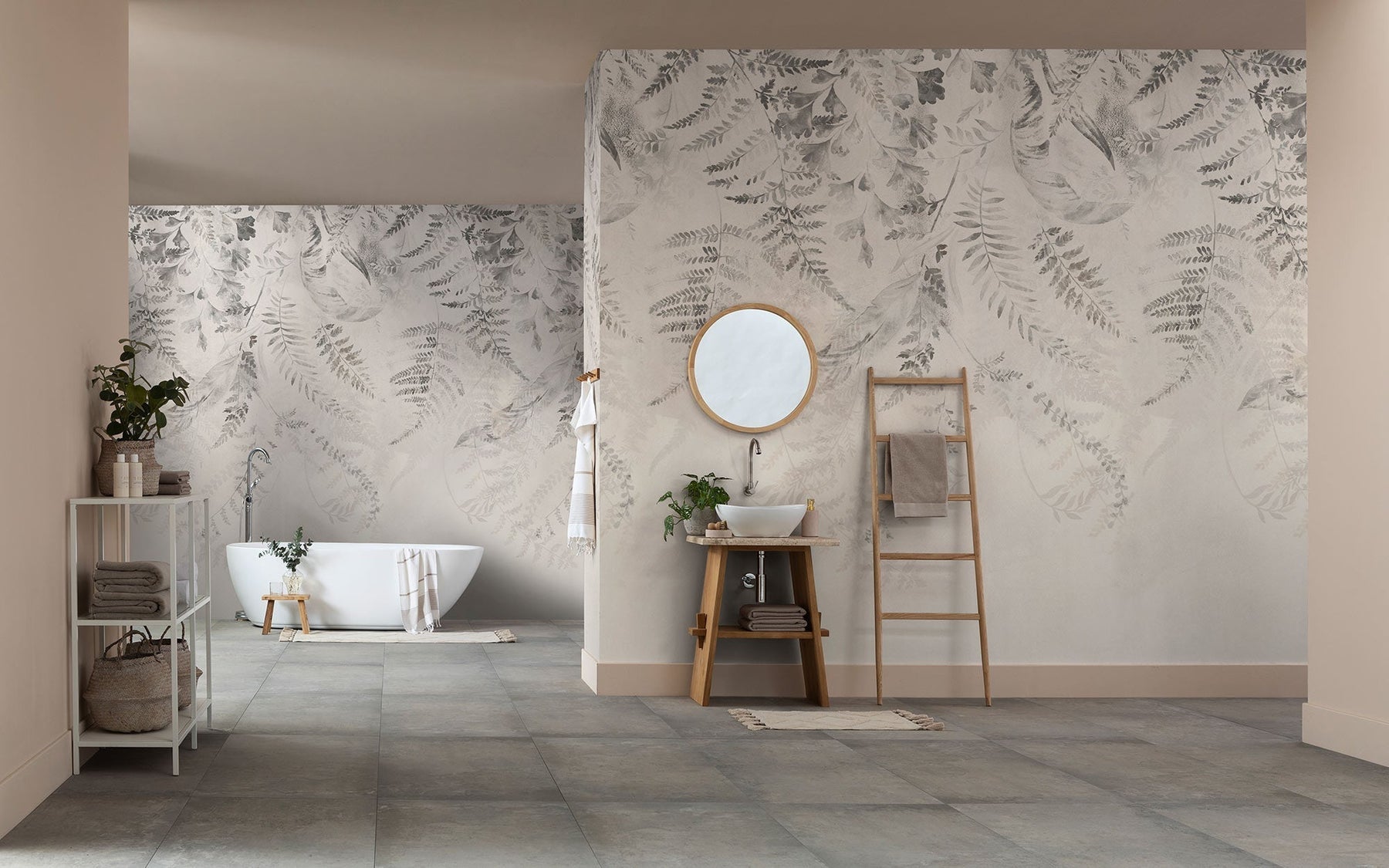 Professional wallpaper installation